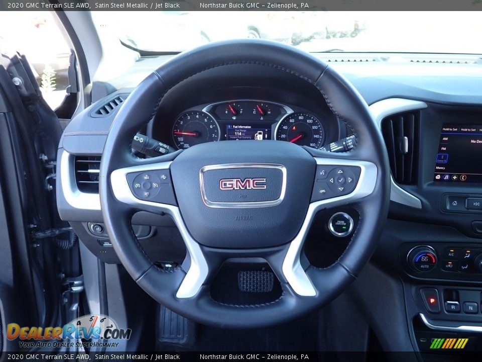 2020 GMC Terrain SLE AWD Satin Steel Metallic / Jet Black Photo #29