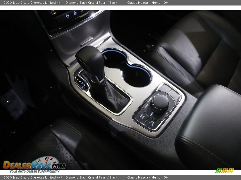 2020 Jeep Grand Cherokee Limited 4x4 Diamond Black Crystal Pearl / Black Photo #16