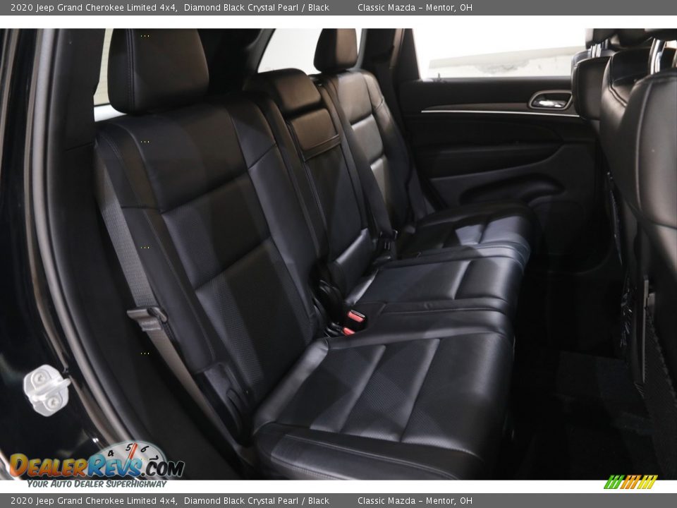 2020 Jeep Grand Cherokee Limited 4x4 Diamond Black Crystal Pearl / Black Photo #20
