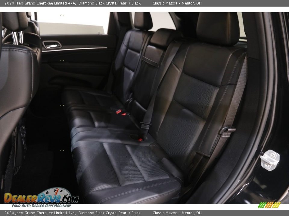 2020 Jeep Grand Cherokee Limited 4x4 Diamond Black Crystal Pearl / Black Photo #21