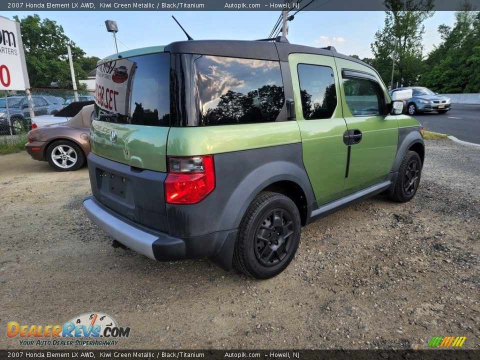 Kiwi Green Metallic 2007 Honda Element LX AWD Photo #4