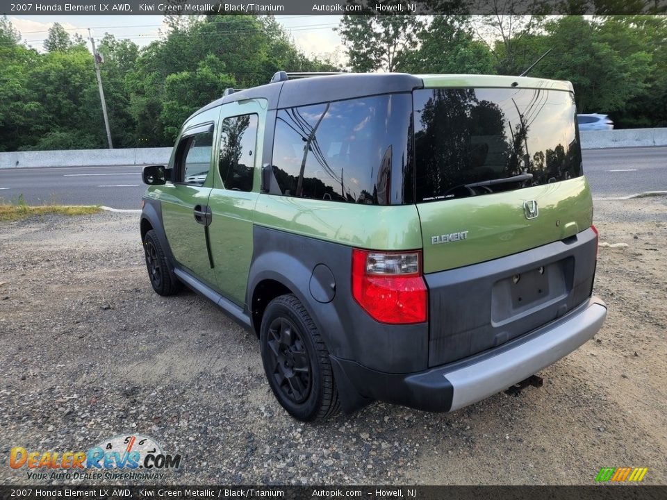 Kiwi Green Metallic 2007 Honda Element LX AWD Photo #6