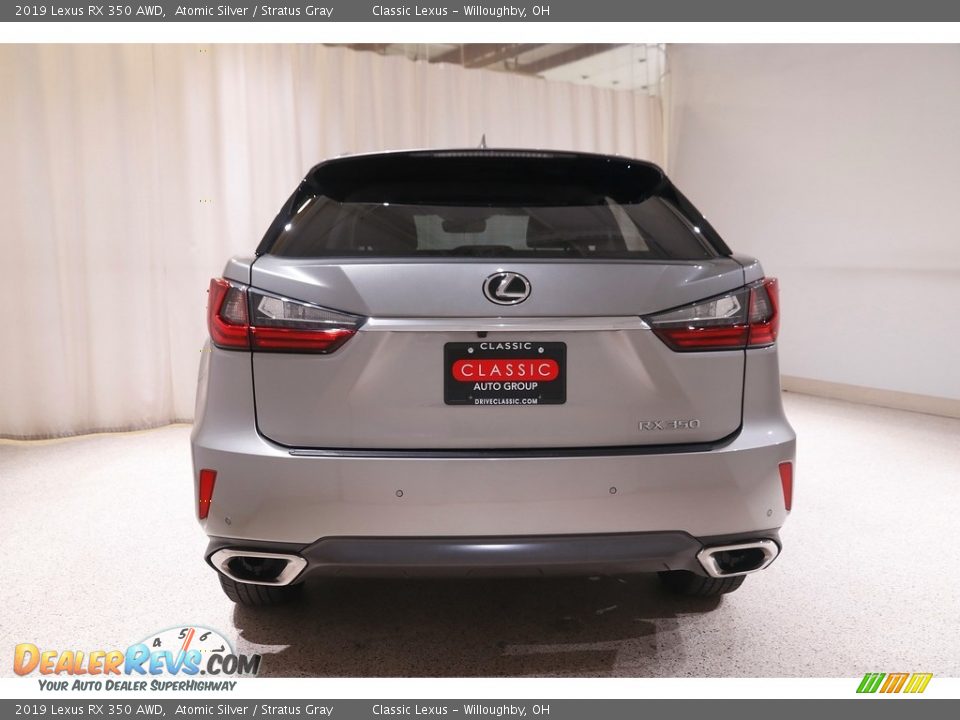 2019 Lexus RX 350 AWD Atomic Silver / Stratus Gray Photo #20