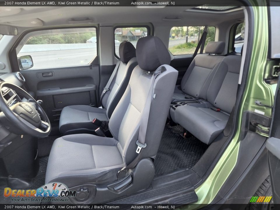 Rear Seat of 2007 Honda Element LX AWD Photo #11