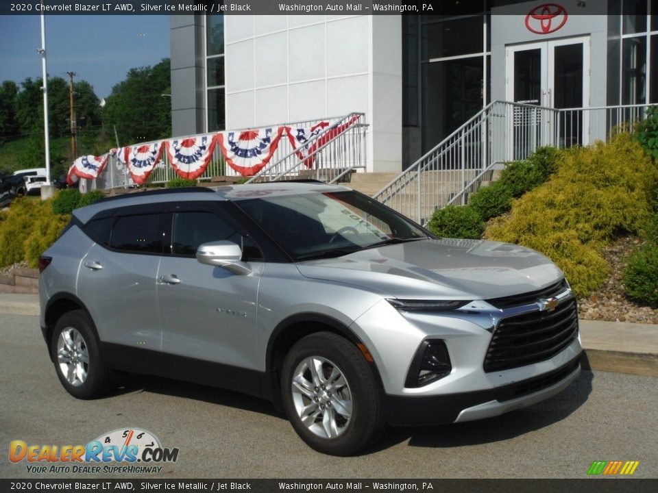 2020 Chevrolet Blazer LT AWD Silver Ice Metallic / Jet Black Photo #1