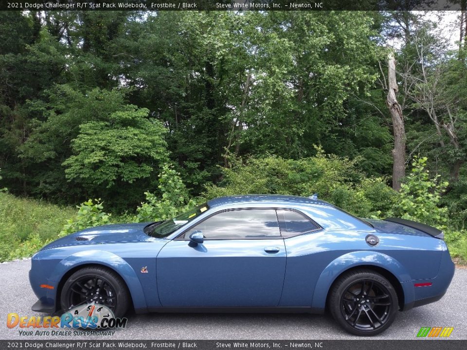 2021 Dodge Challenger R/T Scat Pack Widebody Frostbite / Black Photo #1