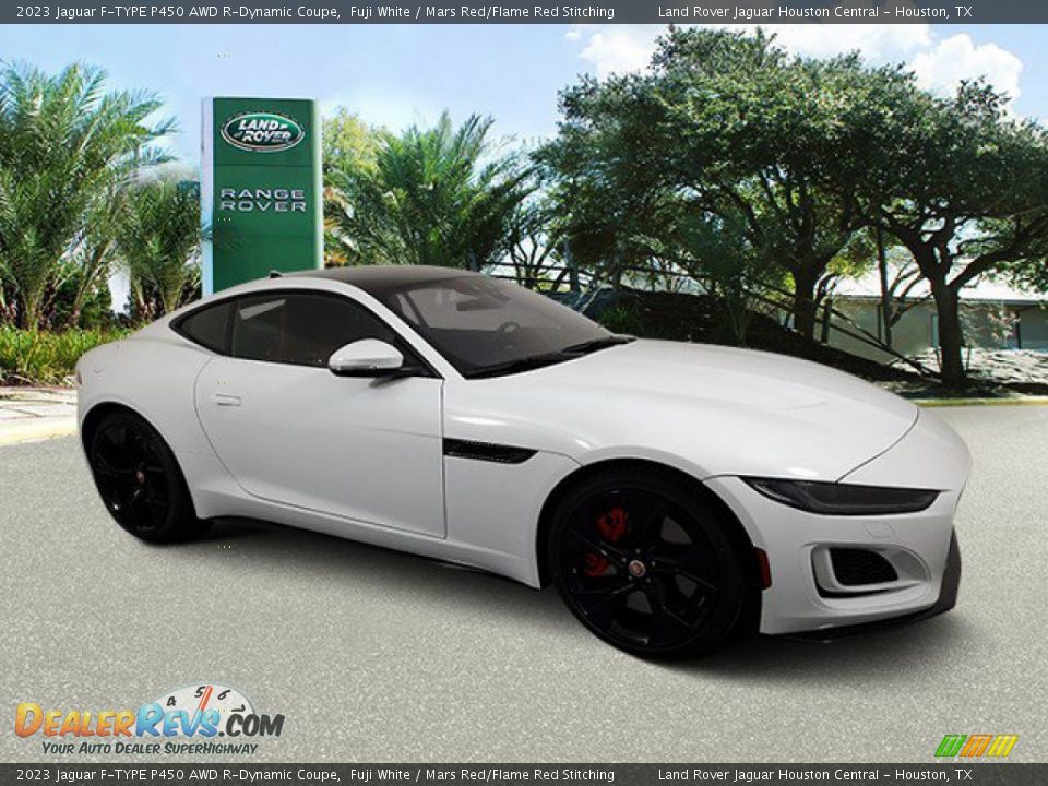 Fuji White 2023 Jaguar F-TYPE P450 AWD R-Dynamic Coupe Photo #11