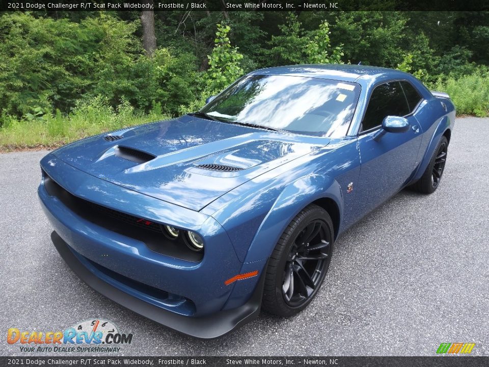 2021 Dodge Challenger R/T Scat Pack Widebody Frostbite / Black Photo #3