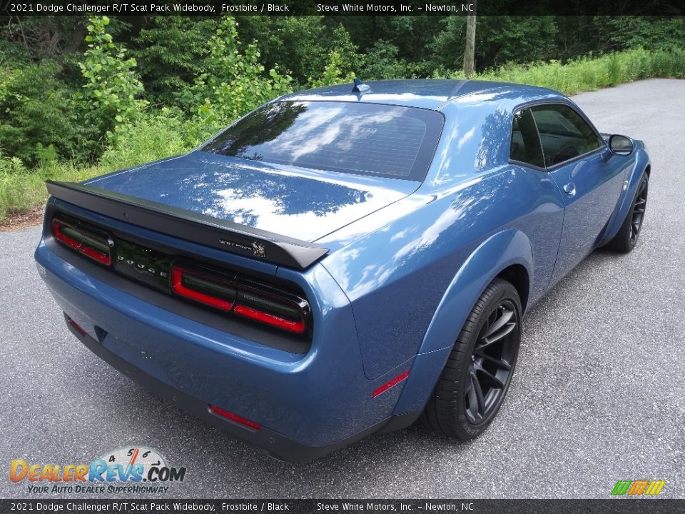 2021 Dodge Challenger R/T Scat Pack Widebody Frostbite / Black Photo #7