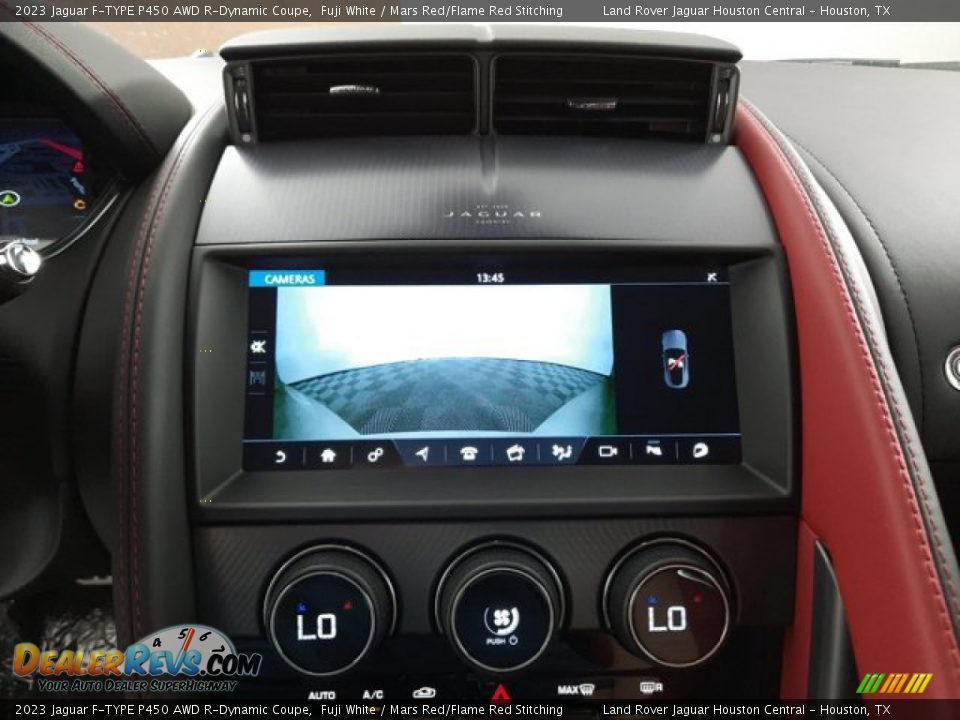 2023 Jaguar F-TYPE P450 AWD R-Dynamic Coupe Fuji White / Mars Red/Flame Red Stitching Photo #20