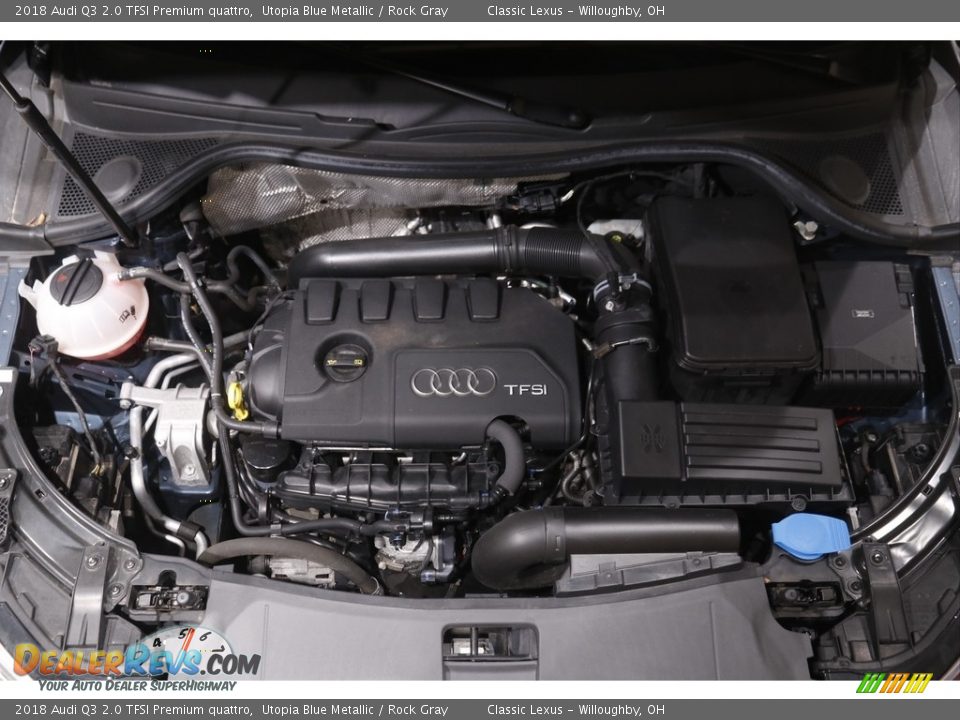 2018 Audi Q3 2.0 TFSI Premium quattro 2.0 Liter Turbocharged TFSI DOHC 16-Valve VVT 4 Cylinder Engine Photo #20