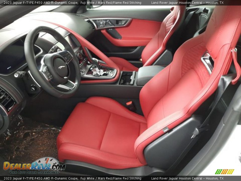 Front Seat of 2023 Jaguar F-TYPE P450 AWD R-Dynamic Coupe Photo #24