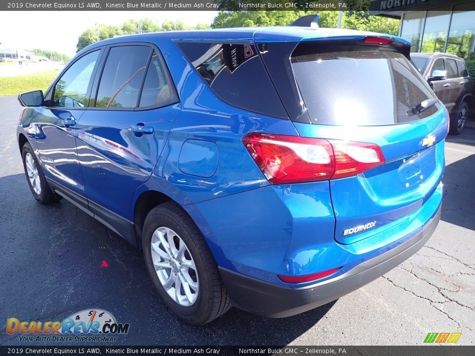2019 Chevrolet Equinox LS AWD Kinetic Blue Metallic / Medium Ash Gray Photo #2