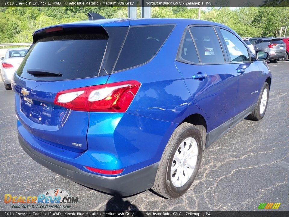 2019 Chevrolet Equinox LS AWD Kinetic Blue Metallic / Medium Ash Gray Photo #6