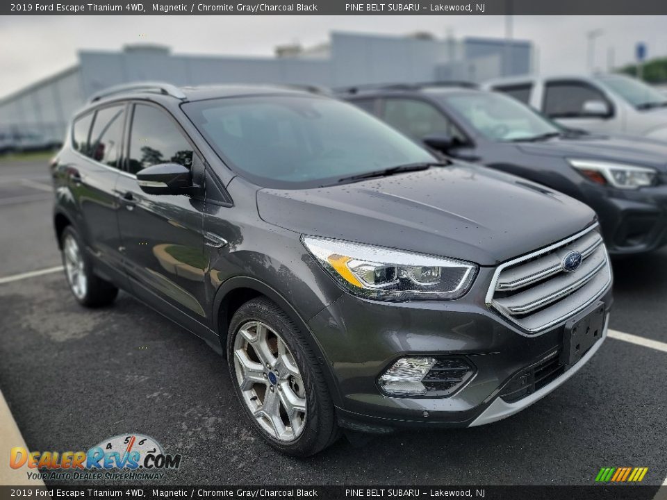 2019 Ford Escape Titanium 4WD Magnetic / Chromite Gray/Charcoal Black Photo #2