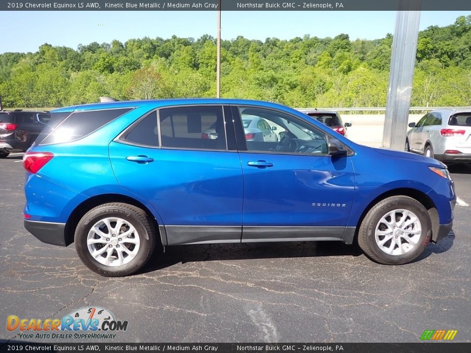 2019 Chevrolet Equinox LS AWD Kinetic Blue Metallic / Medium Ash Gray Photo #7