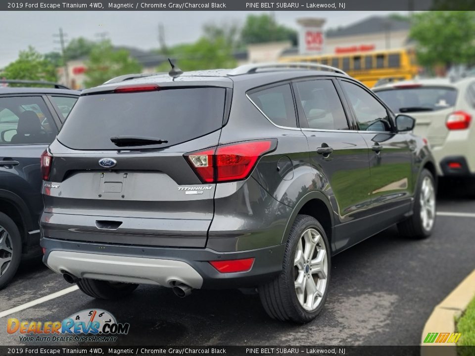 2019 Ford Escape Titanium 4WD Magnetic / Chromite Gray/Charcoal Black Photo #4