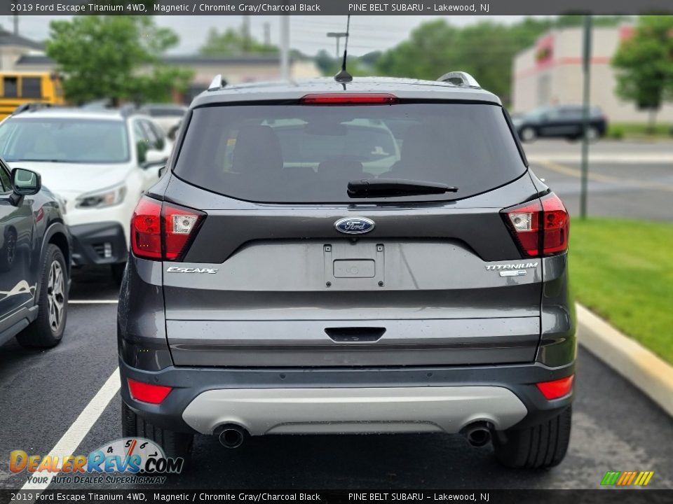 2019 Ford Escape Titanium 4WD Magnetic / Chromite Gray/Charcoal Black Photo #5