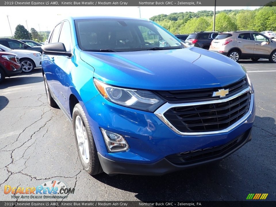 2019 Chevrolet Equinox LS AWD Kinetic Blue Metallic / Medium Ash Gray Photo #9