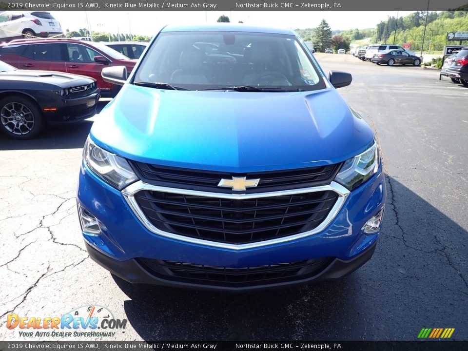 2019 Chevrolet Equinox LS AWD Kinetic Blue Metallic / Medium Ash Gray Photo #10