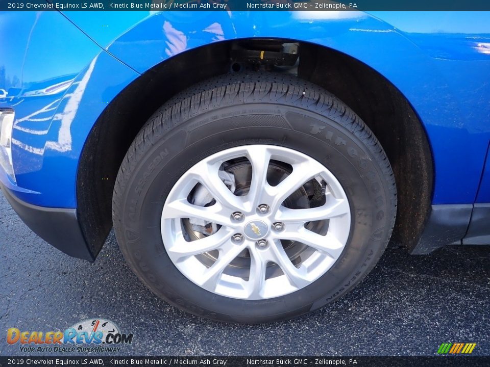 2019 Chevrolet Equinox LS AWD Kinetic Blue Metallic / Medium Ash Gray Photo #12