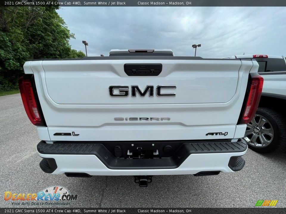 2021 GMC Sierra 1500 AT4 Crew Cab 4WD Summit White / Jet Black Photo #3