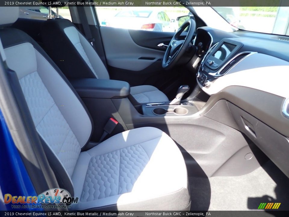 2019 Chevrolet Equinox LS AWD Kinetic Blue Metallic / Medium Ash Gray Photo #14