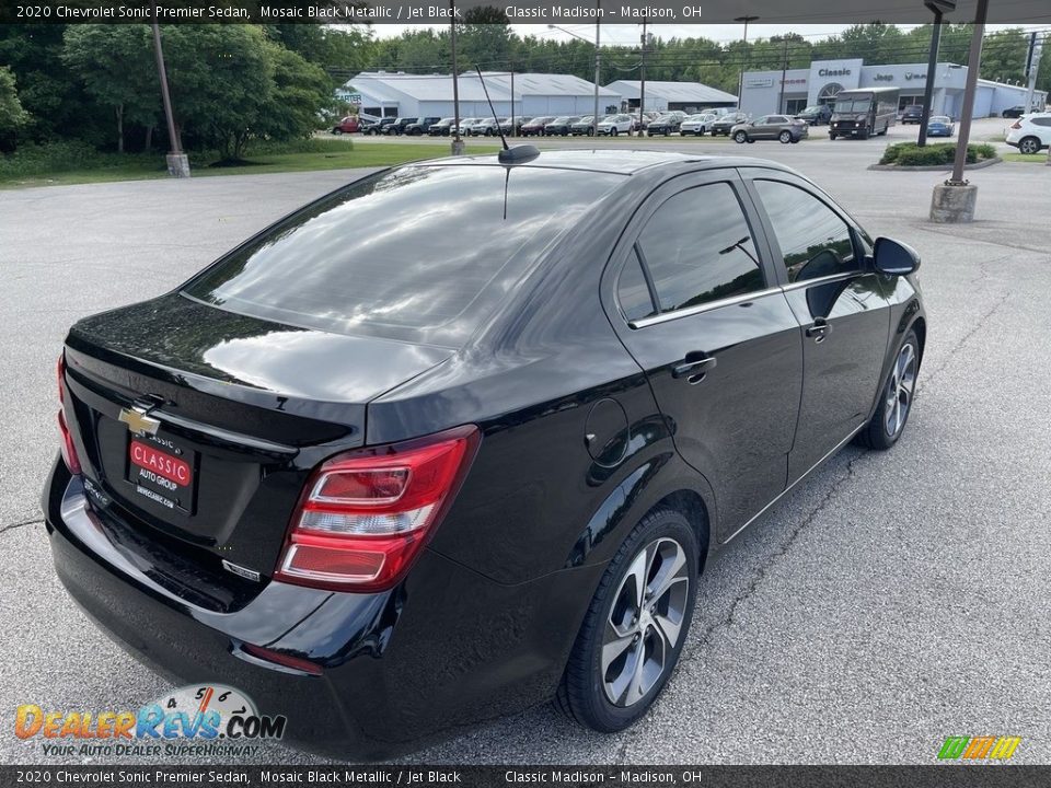 2020 Chevrolet Sonic Premier Sedan Mosaic Black Metallic / Jet Black Photo #3