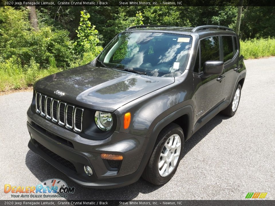 2020 Jeep Renegade Latitude Granite Crystal Metallic / Black Photo #3