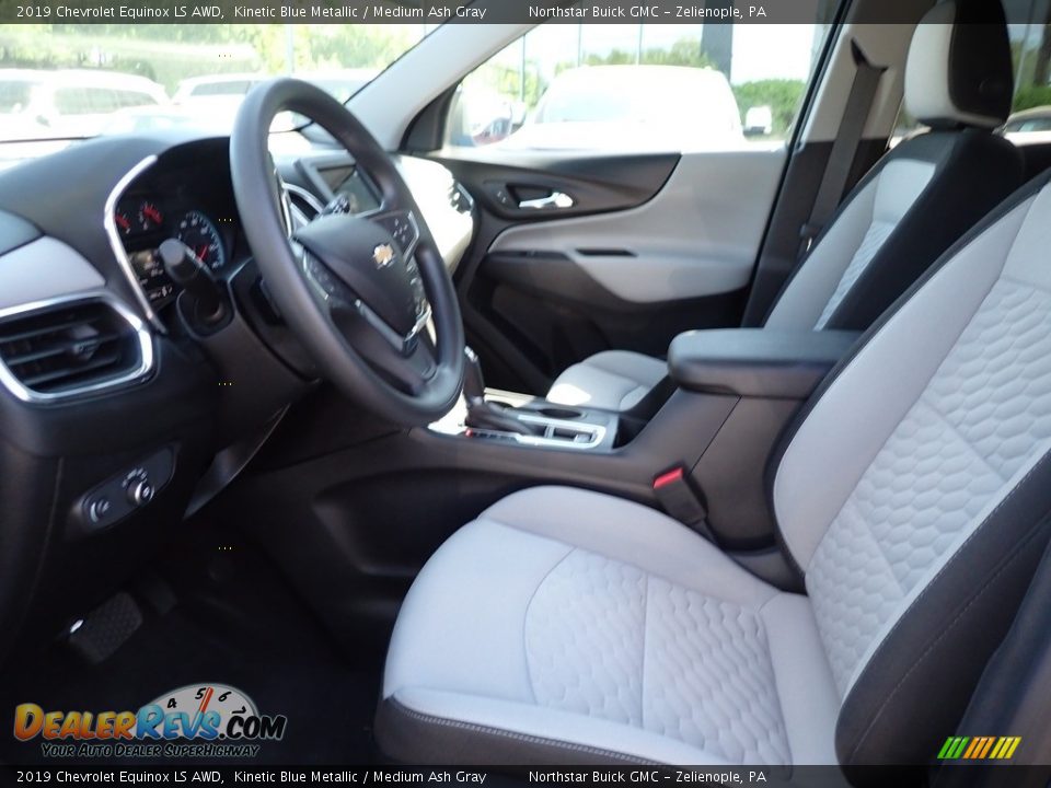 2019 Chevrolet Equinox LS AWD Kinetic Blue Metallic / Medium Ash Gray Photo #19