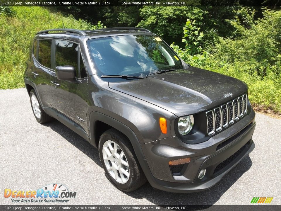 2020 Jeep Renegade Latitude Granite Crystal Metallic / Black Photo #5