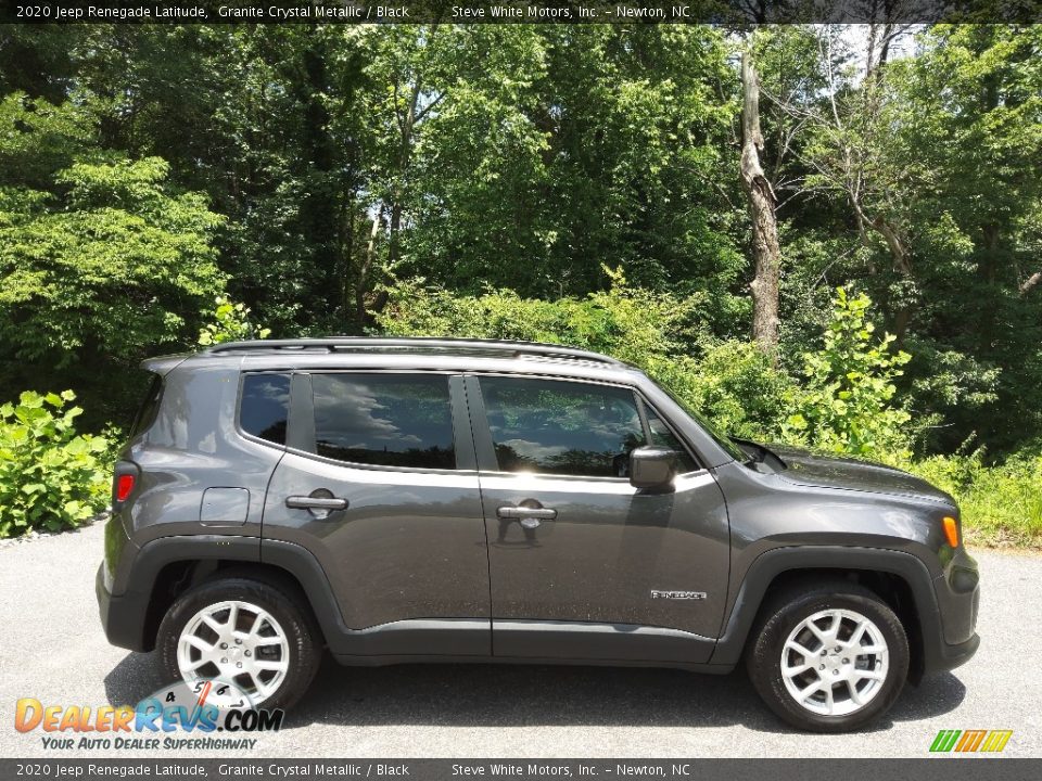 2020 Jeep Renegade Latitude Granite Crystal Metallic / Black Photo #6