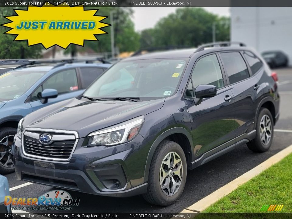 2019 Subaru Forester 2.5i Premium Dark Gray Metallic / Black Photo #1