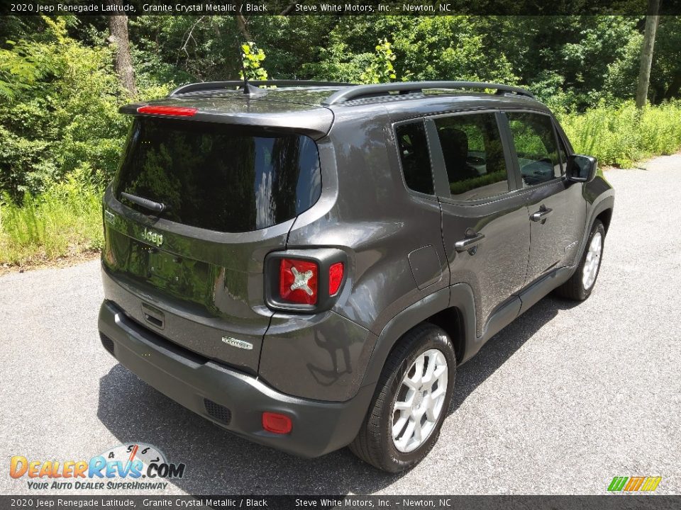 2020 Jeep Renegade Latitude Granite Crystal Metallic / Black Photo #7