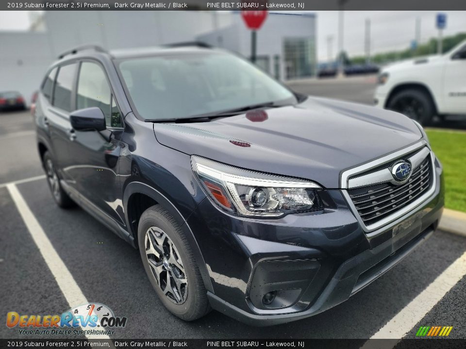 2019 Subaru Forester 2.5i Premium Dark Gray Metallic / Black Photo #2