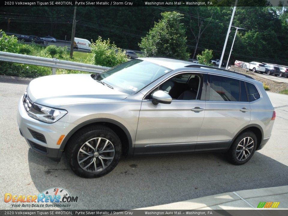 2020 Volkswagen Tiguan SE 4MOTION Pyrite Silver Metallic / Storm Gray Photo #12