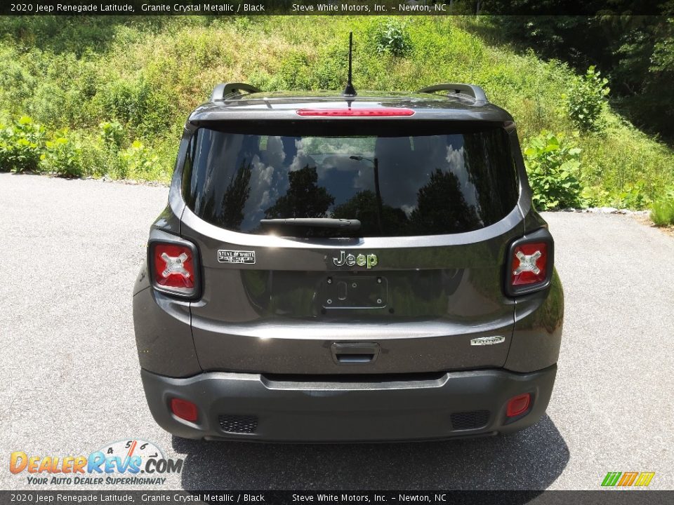 2020 Jeep Renegade Latitude Granite Crystal Metallic / Black Photo #8