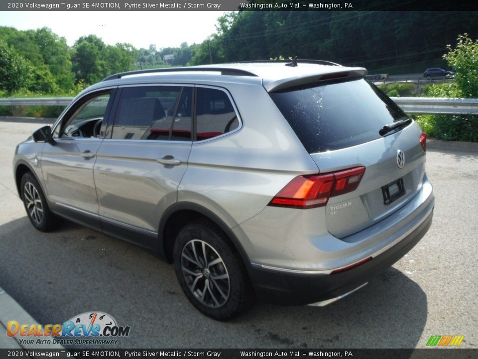 2020 Volkswagen Tiguan SE 4MOTION Pyrite Silver Metallic / Storm Gray Photo #13