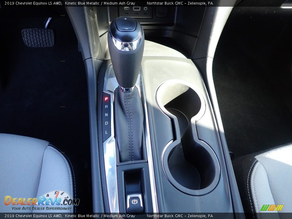 2019 Chevrolet Equinox LS AWD Kinetic Blue Metallic / Medium Ash Gray Photo #24