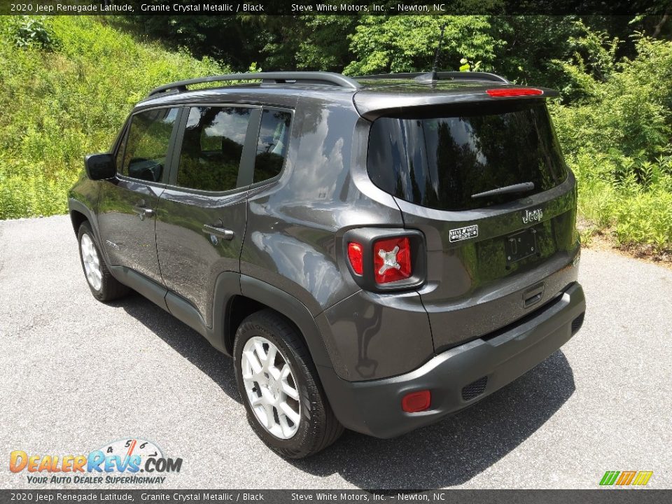 2020 Jeep Renegade Latitude Granite Crystal Metallic / Black Photo #9