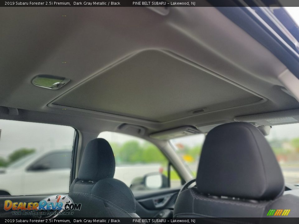 2019 Subaru Forester 2.5i Premium Dark Gray Metallic / Black Photo #5