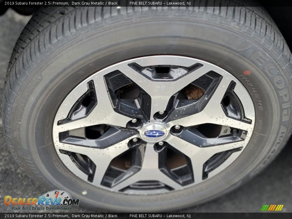 2019 Subaru Forester 2.5i Premium Dark Gray Metallic / Black Photo #6
