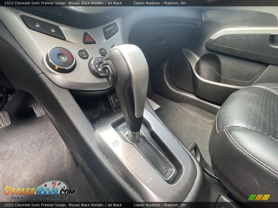 2020 Chevrolet Sonic Premier Sedan Mosaic Black Metallic / Jet Black Photo #14
