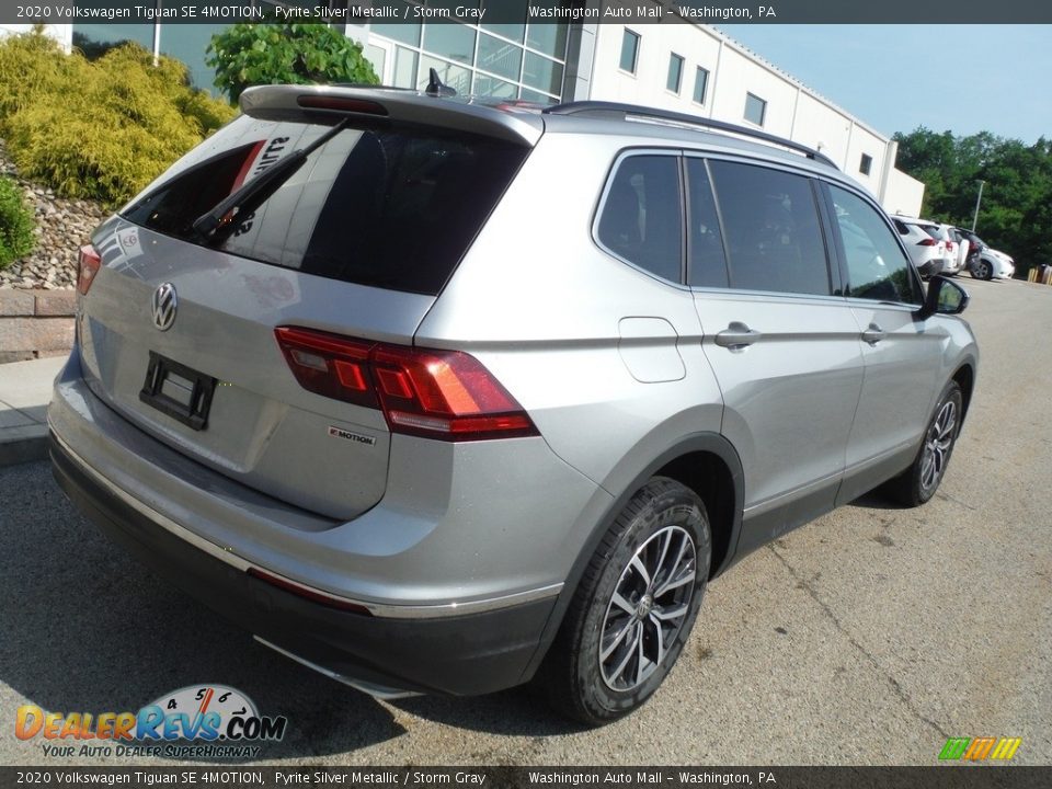 2020 Volkswagen Tiguan SE 4MOTION Pyrite Silver Metallic / Storm Gray Photo #17