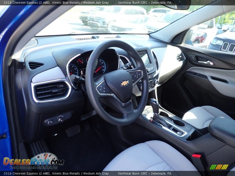 2019 Chevrolet Equinox LS AWD Kinetic Blue Metallic / Medium Ash Gray Photo #28