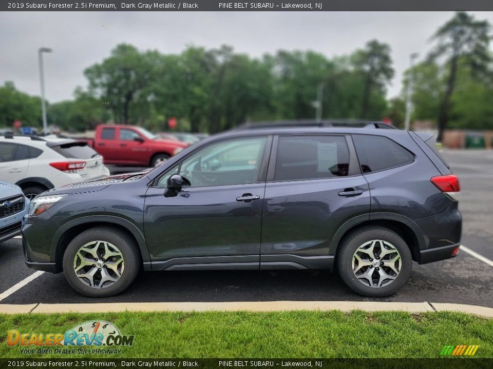 2019 Subaru Forester 2.5i Premium Dark Gray Metallic / Black Photo #10
