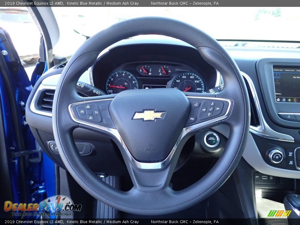 2019 Chevrolet Equinox LS AWD Kinetic Blue Metallic / Medium Ash Gray Photo #29