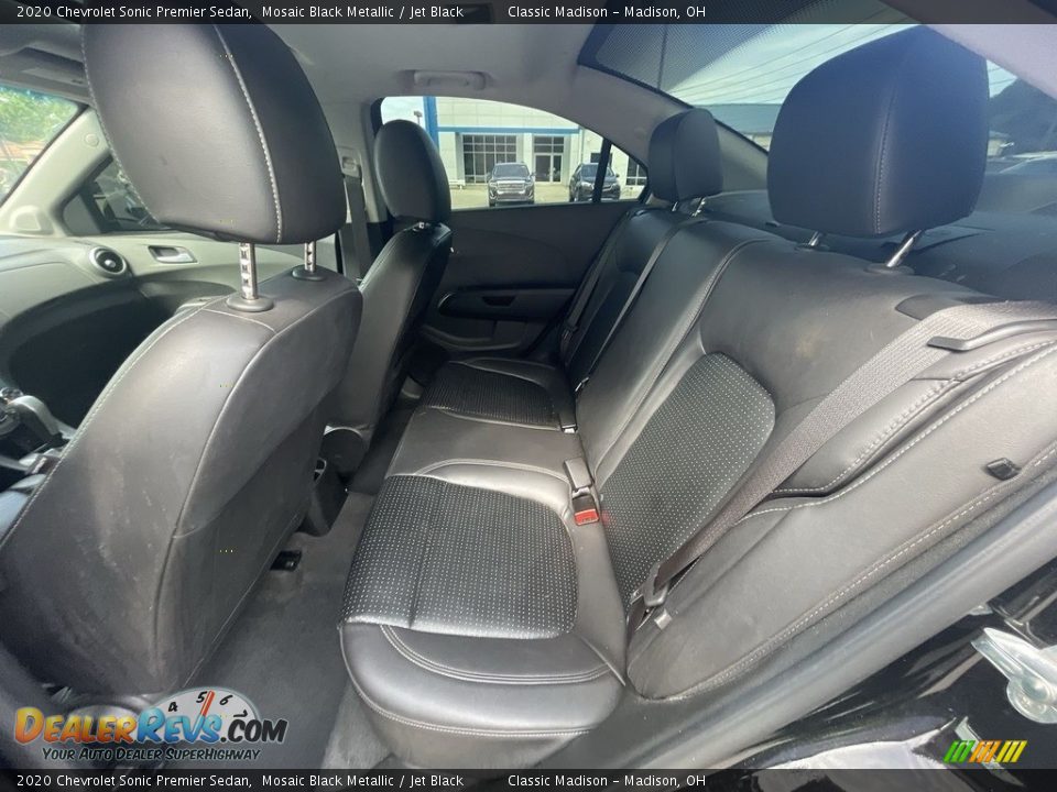 2020 Chevrolet Sonic Premier Sedan Mosaic Black Metallic / Jet Black Photo #17