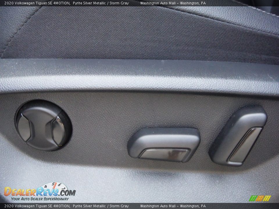 2020 Volkswagen Tiguan SE 4MOTION Pyrite Silver Metallic / Storm Gray Photo #21
