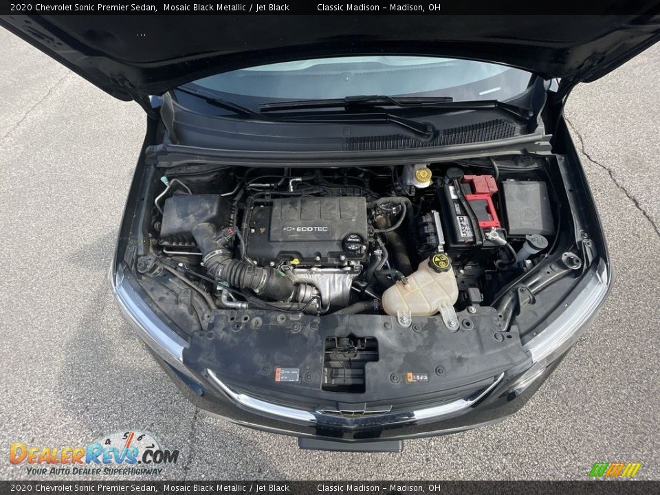 2020 Chevrolet Sonic Premier Sedan Mosaic Black Metallic / Jet Black Photo #20